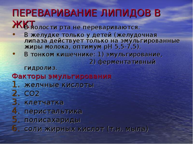 Переваривание липидов в желудке. Переваривание липидов в ЖКТ. Переваривание липидов в ротовой полости. Переваривание липидов в ротовой полости у детей. Жиры перевариваются в.