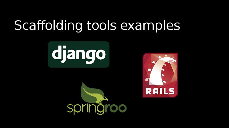 Scaffolding tools examples Scaffolding tools examples