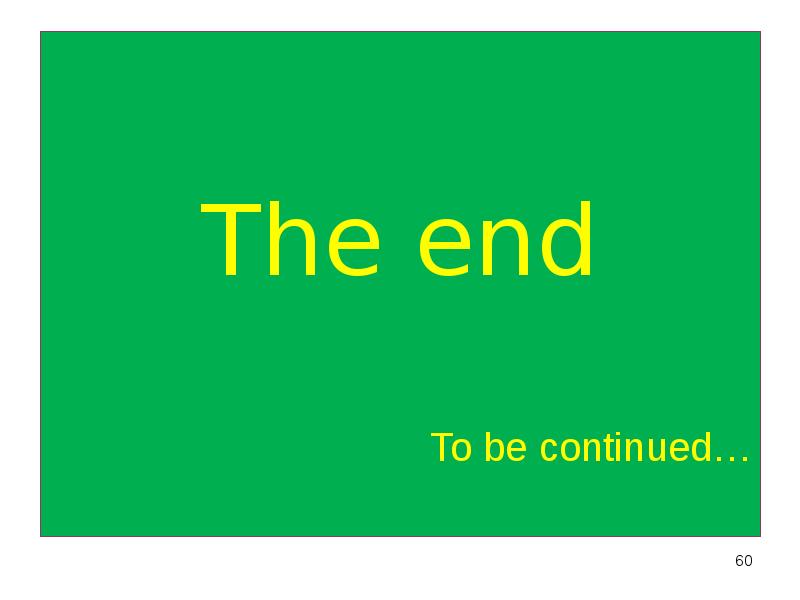 The end to be continued. To be continued PNG.