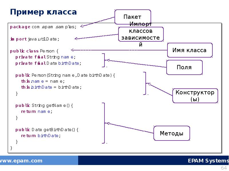 Java пример проекта