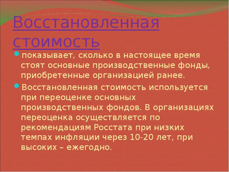 Финансы организации презентация