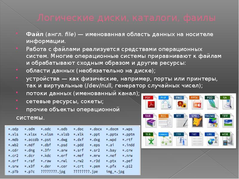 Расширение текстовых файлов является. Информация о файле. Программы для хранения информации. Именованная область данных на носителе информации. Дать понятие файл.