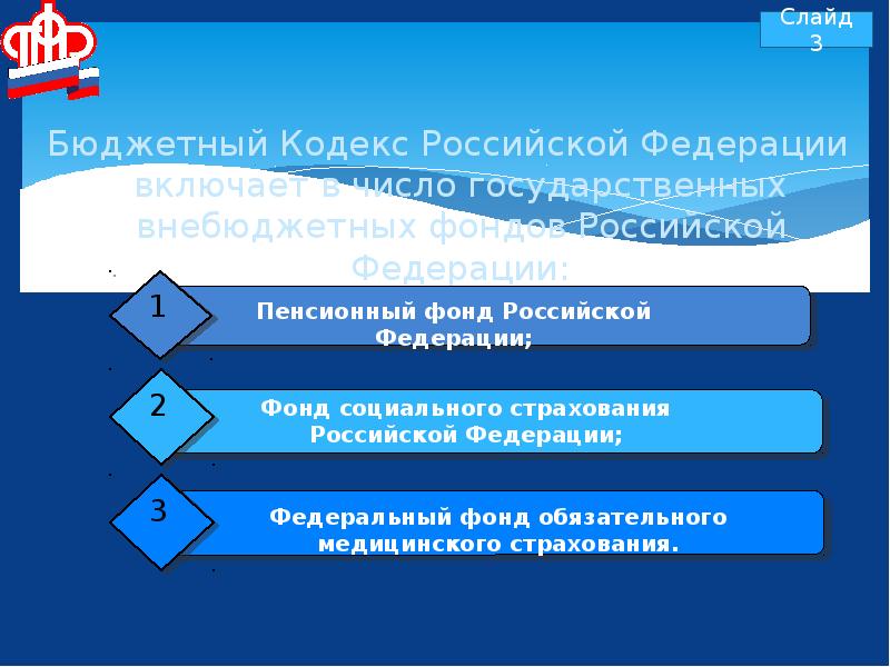 Реферат: Пенсионный Фонд Российской Федерации 8