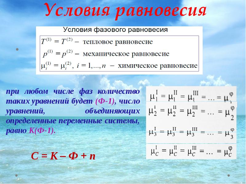 Фазовые переходы уравнение теплового баланса физика 10 класс презентация