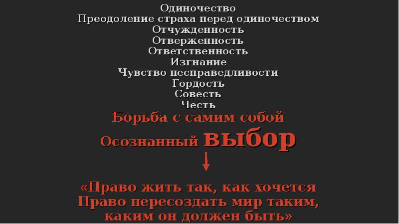 Чего хотят правые. Преодоление одиночества. Осознанное одиночество.