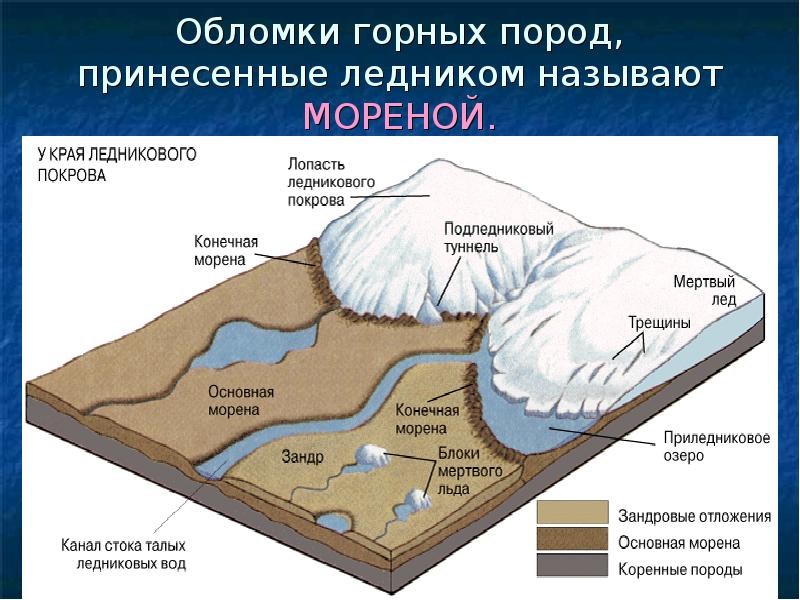 Великое оледенение 8 класс география презентация