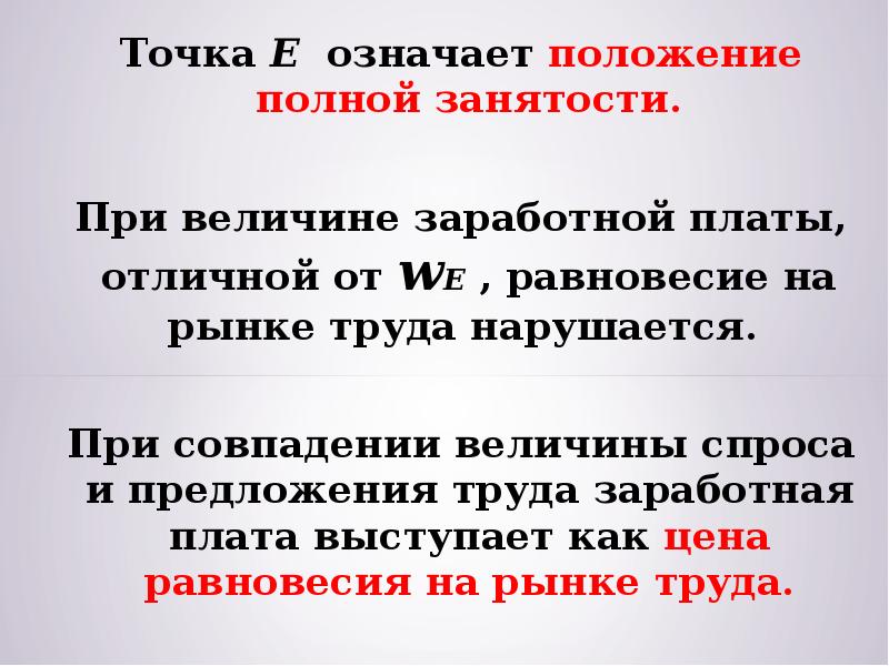 Что означает положение. 2 Предложение на тему труда. Полная занятость означает что тест. Как коротко обозначить ситуацию. В какой точке положение полной занятости.