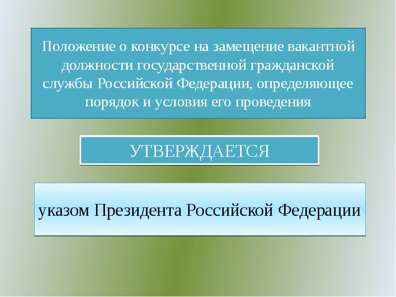 Испытание на гражданской службе презентация