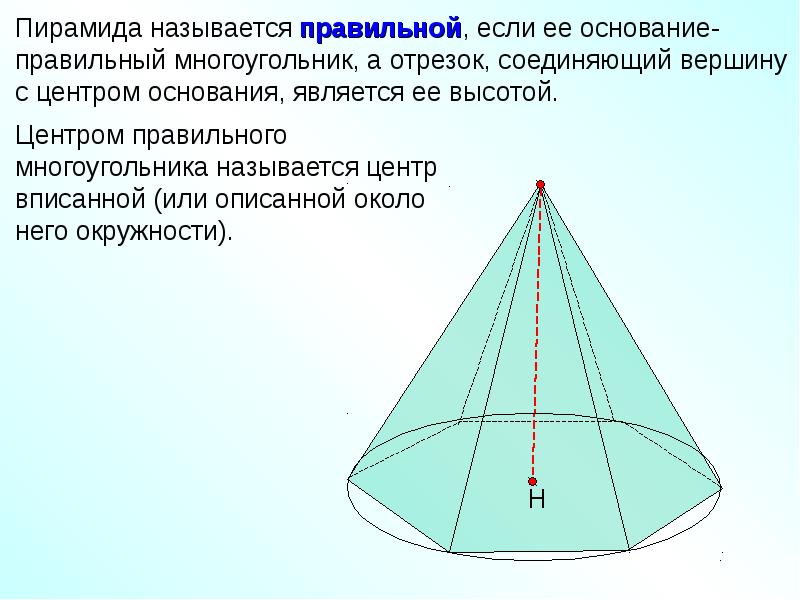 Пирамида 10 класс презентация атанасян