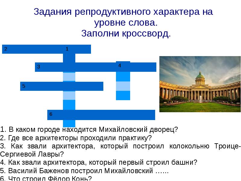 Задачи архитектуры. Задания репродуктивного характера это. Задания репродуктивного уровня. Задания репродуктивного уровня по истории. Задания репродуктивного характера по информатике.