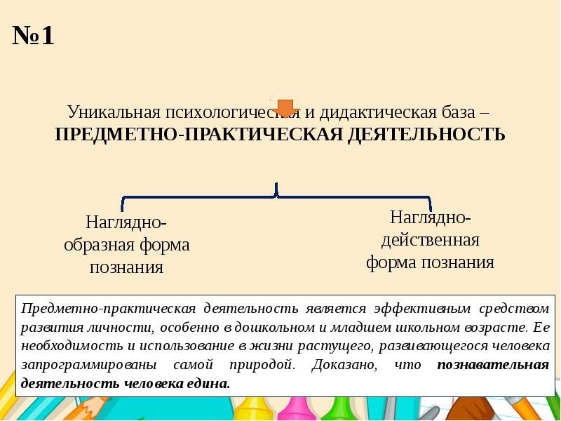 Предметно практическая деятельность