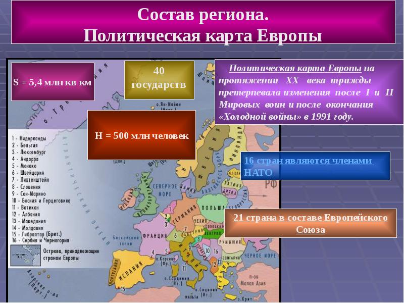 Презентация на тему страны зарубежной европы