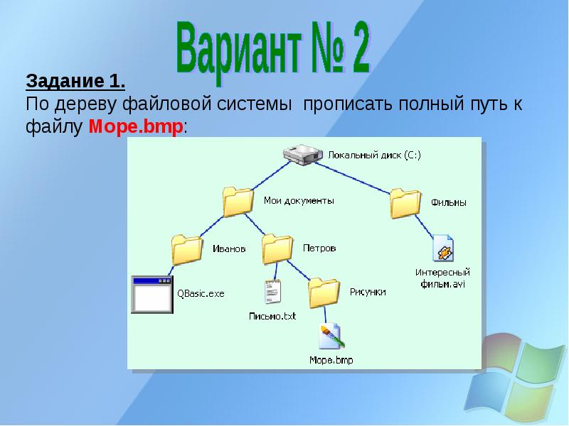 Интерфейс windows презентация