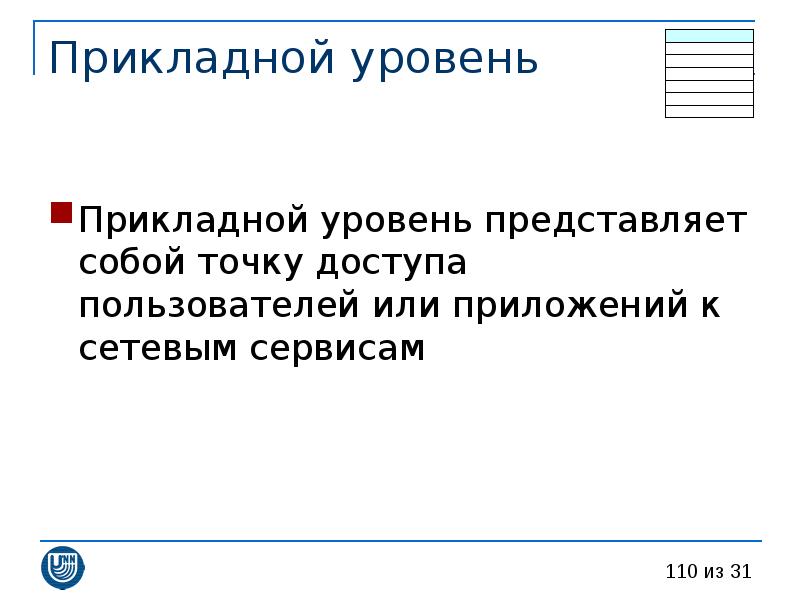 Трафик прикладного уровня