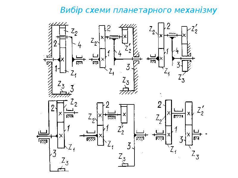 Кинематическая схема редуктора онлайн