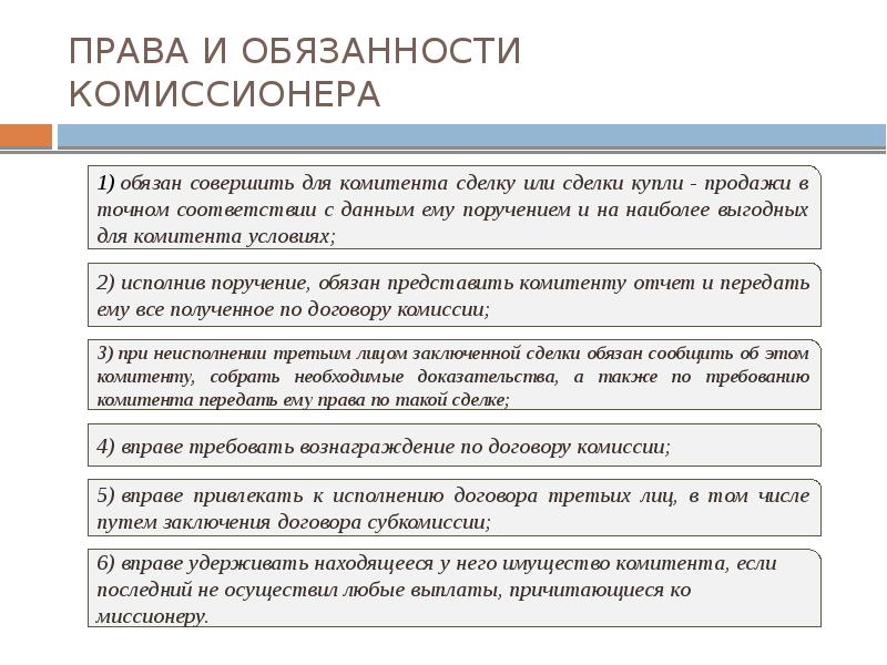 Договор комиссии гк рк образец