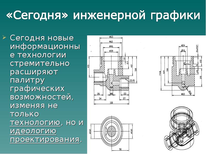 Презентация инженерная графика лекции