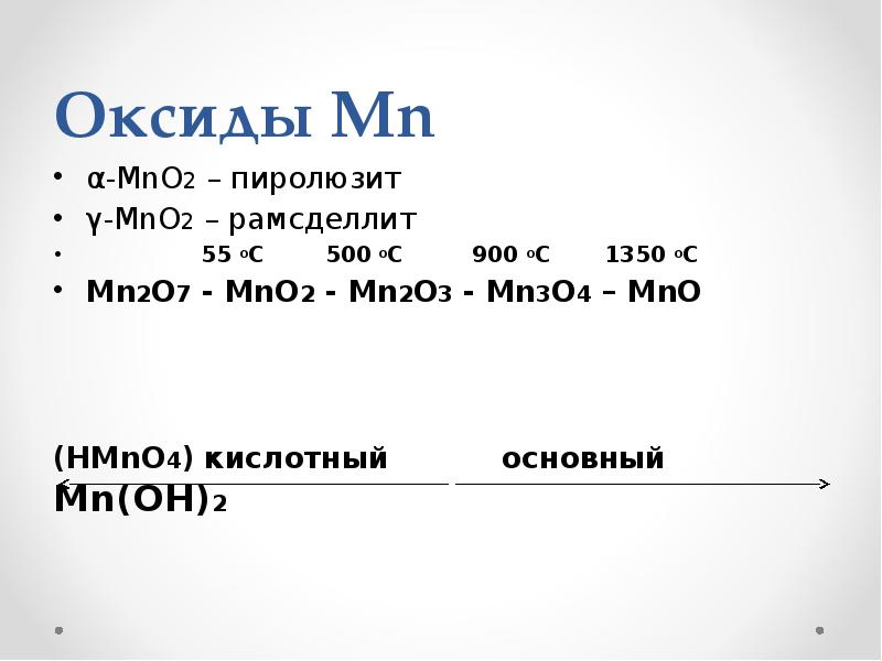 Оксид марганца (II) — свойства, получение и …