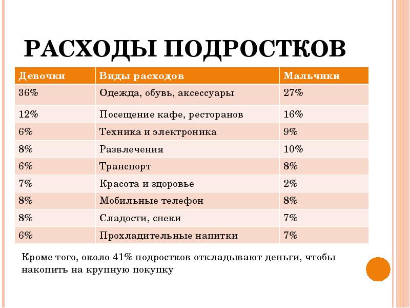 Бюджет студента проект