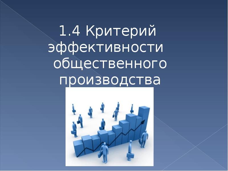 Общественная эффективность проекта