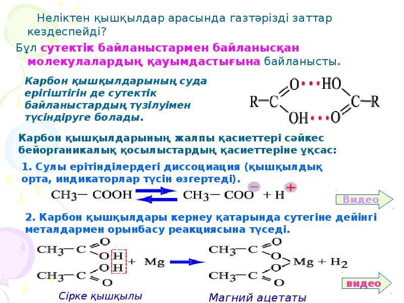 Карбон қышқылдары презентация