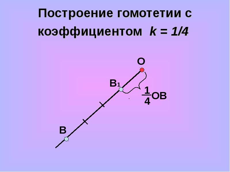 Гомотетия презентация 9 класс