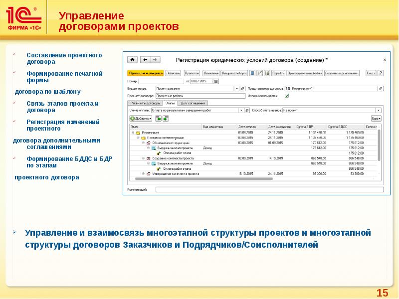 Сертификат управление проектами 1с