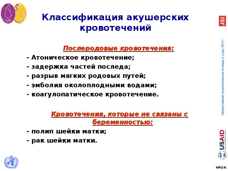 Презентация по акушерскому кровотечению