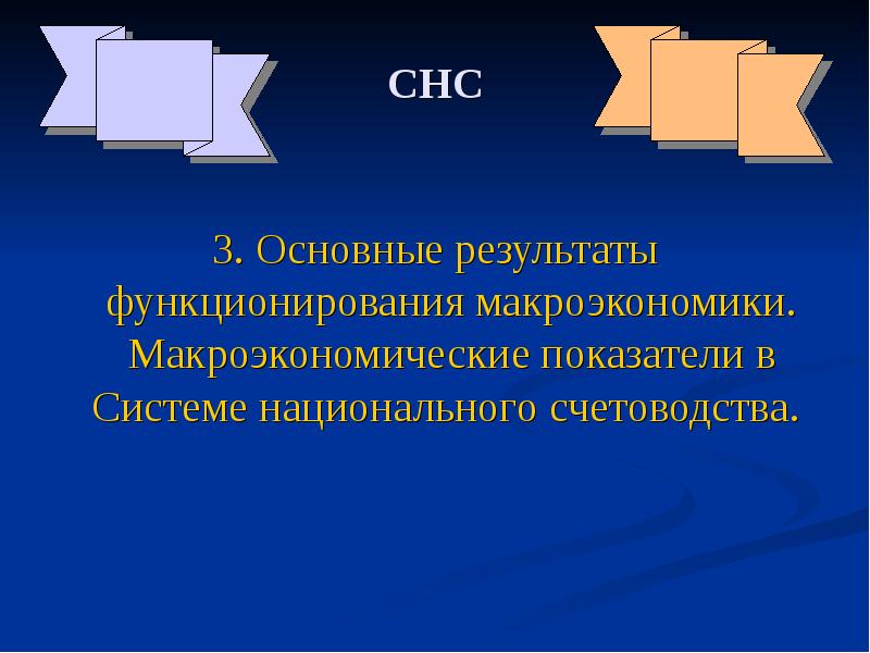 Цель функционирования национальной экономики