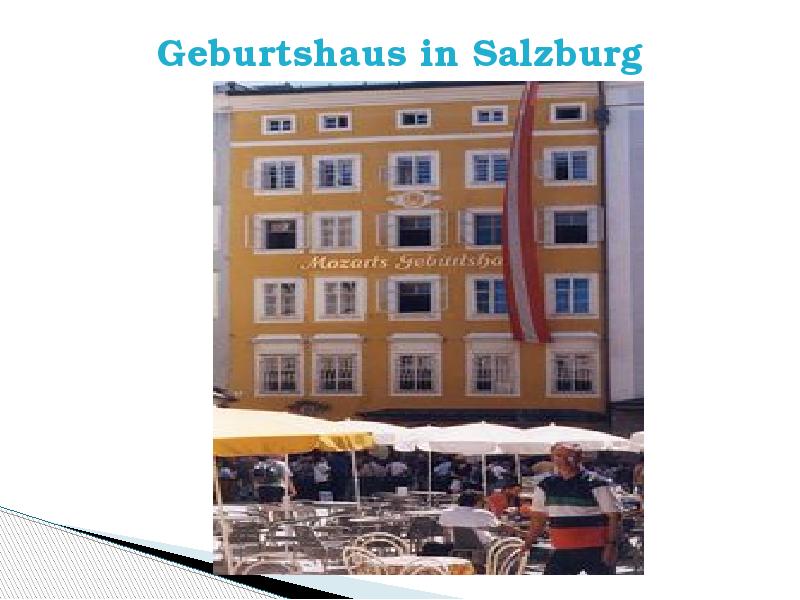 Geburtshaus in Salzburg