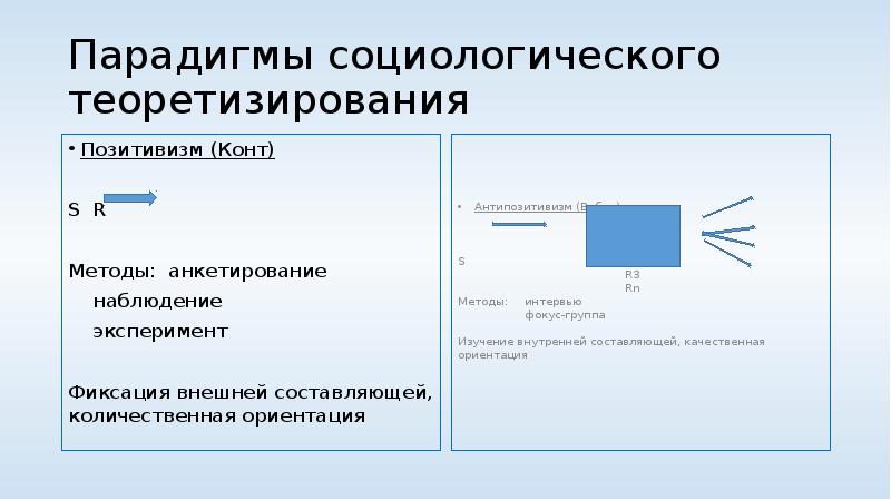 Социологический позитивизм