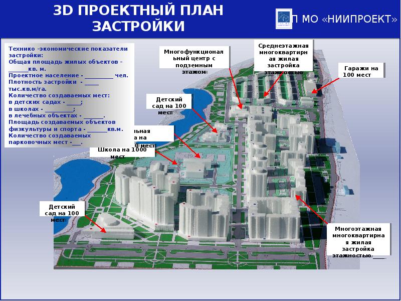 План застройки ильменского проезда