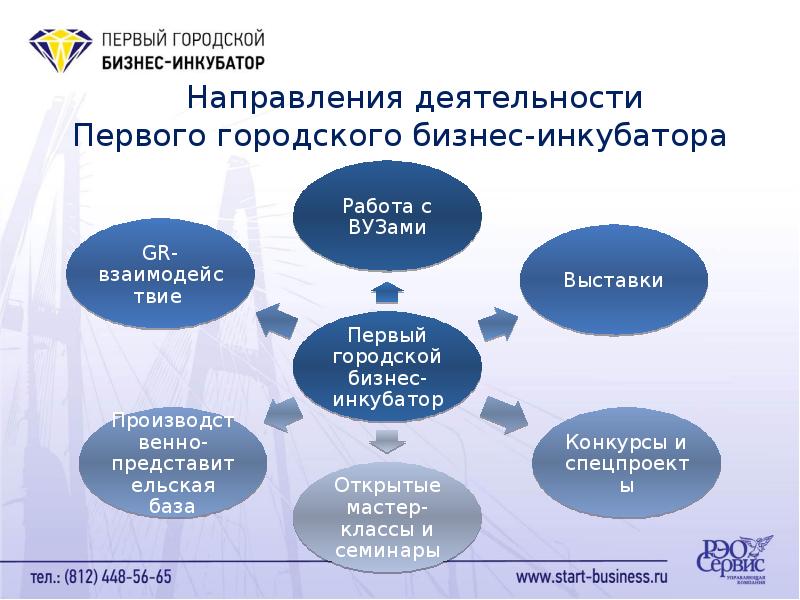 Бизнес проект инкубатор