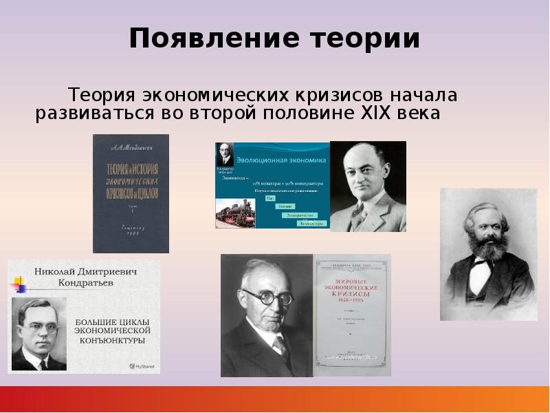 Теория 19. Теории кризисов. Теории экономических кризисов. Кризисная теория возникновения. Экономическая теория Автор.