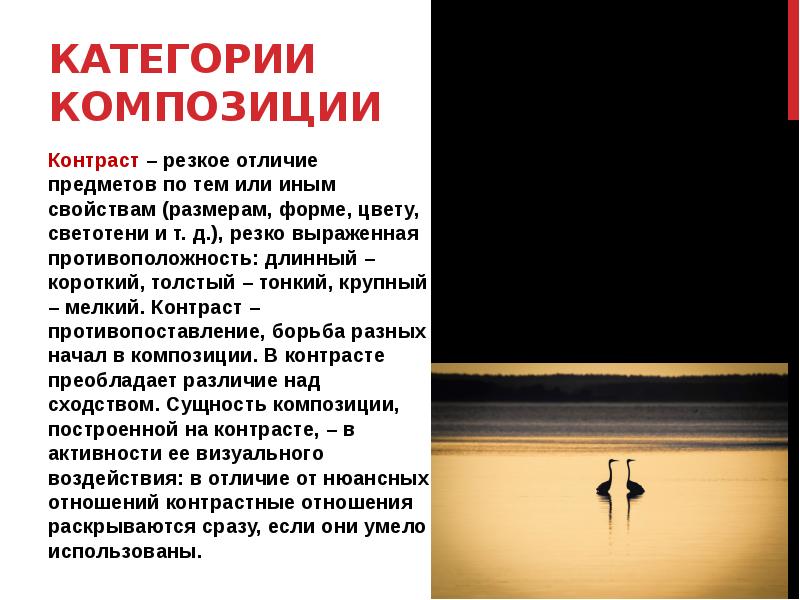 Резко отличалась. Категории композиции. Виды и категории композиции. Композиционные категории. Сущность композиции.