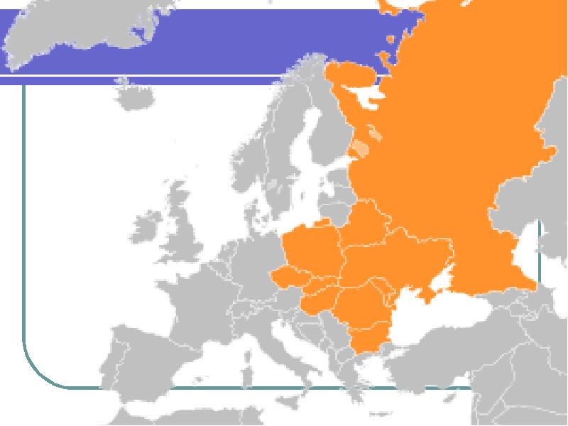 Еуропа елдері карта