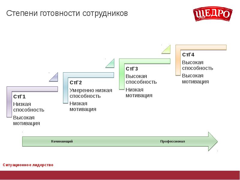 Четвертый уровень. Уровни готовности сотрудника. Уровни развития сотрудников. Степень готовности сотрудника. Уровни зрелости сотрудников.