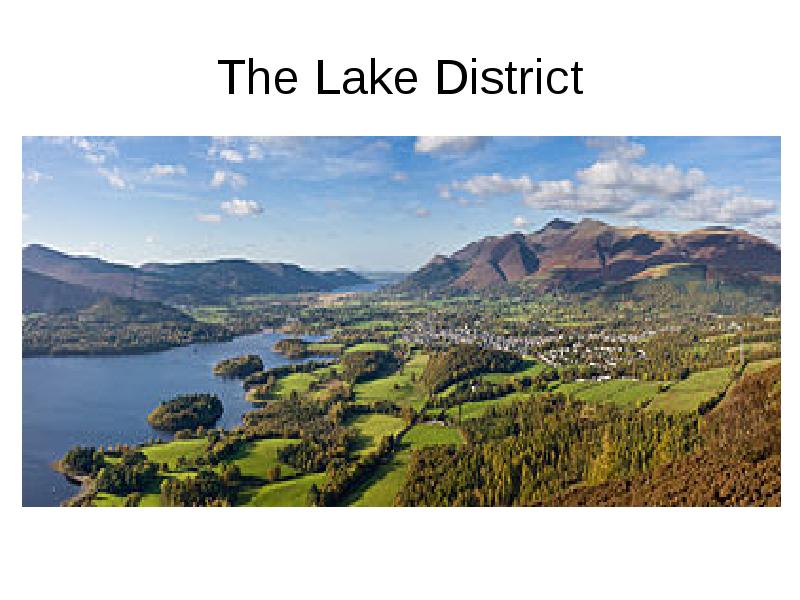 The lake district презентация на английском