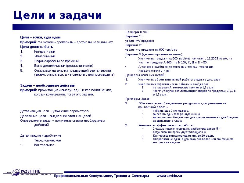 Достижения торгового представителя