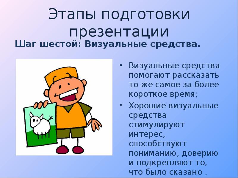 Подготовка презентации. Этапы подготовки презентации. Средства подготовки презентаций.. Правила подготовки и проведения презентаций. Правила подготовки к презентации проекта.