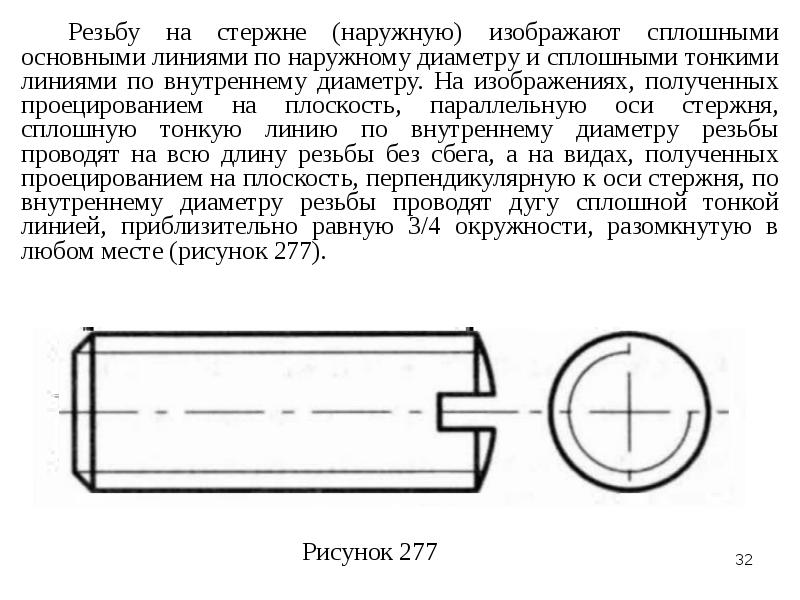 Контуры детали на чертеже изображают сплошными тонкими линиями да или нет