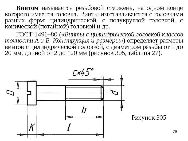 Толщина стержней