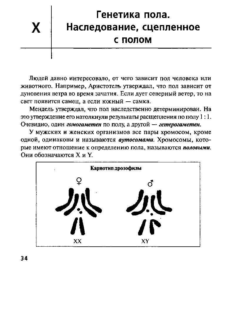 Теория по генетике. Сборник задач по генетике. Наследование пола. Все хромосомы кроме половых называются.