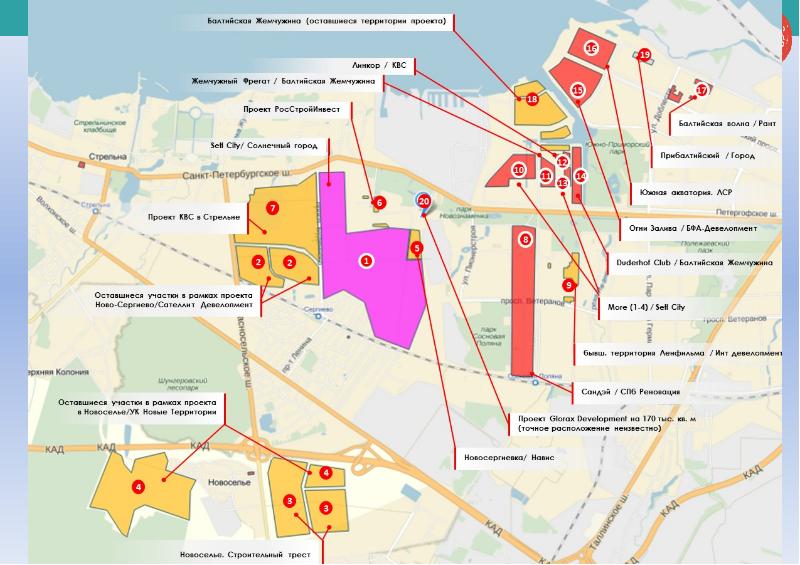 Солнечный город санкт петербург карта