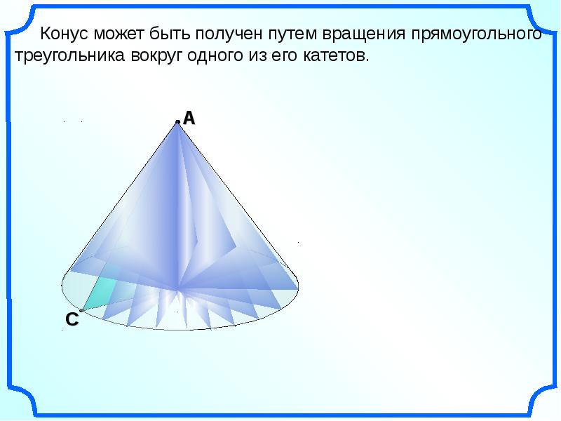 Конус презентация 11 класс