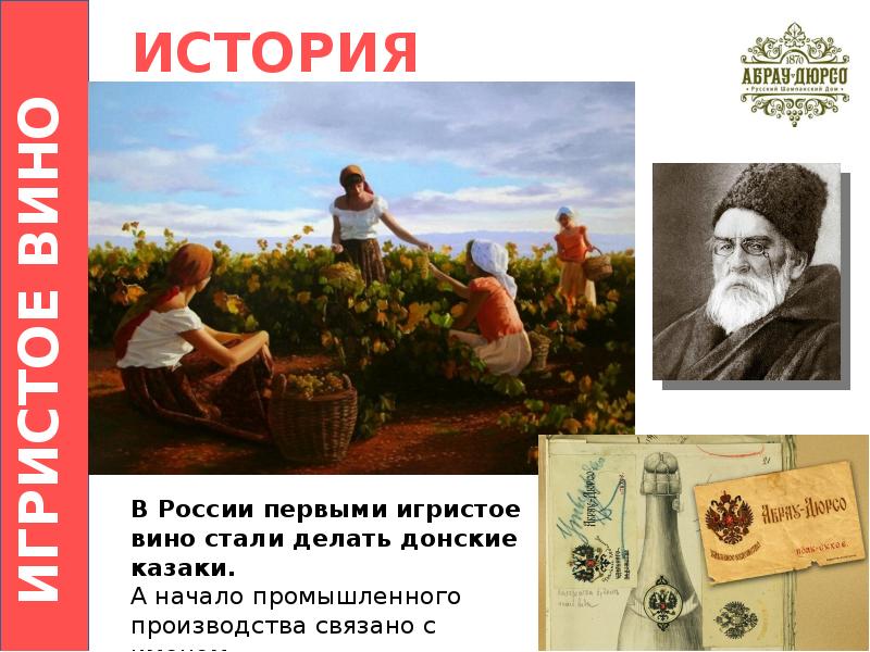 История вина презентация