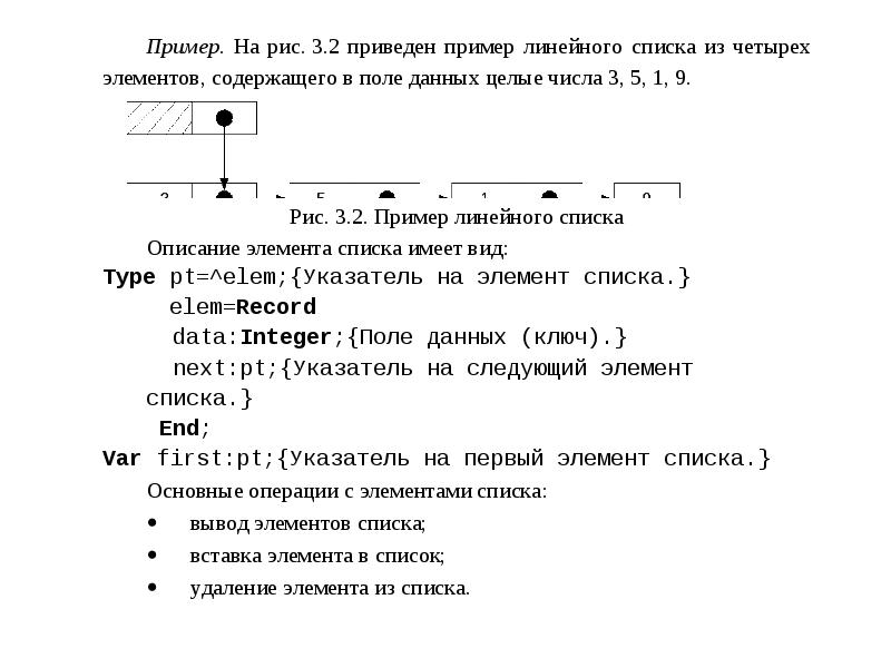 Структура данных указатели. Структура данных указатели