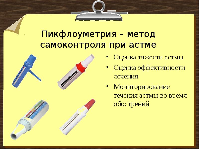 Дневник самоконтроля при бронхиальной астме образец