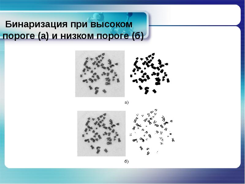 Бинаризация изображения c