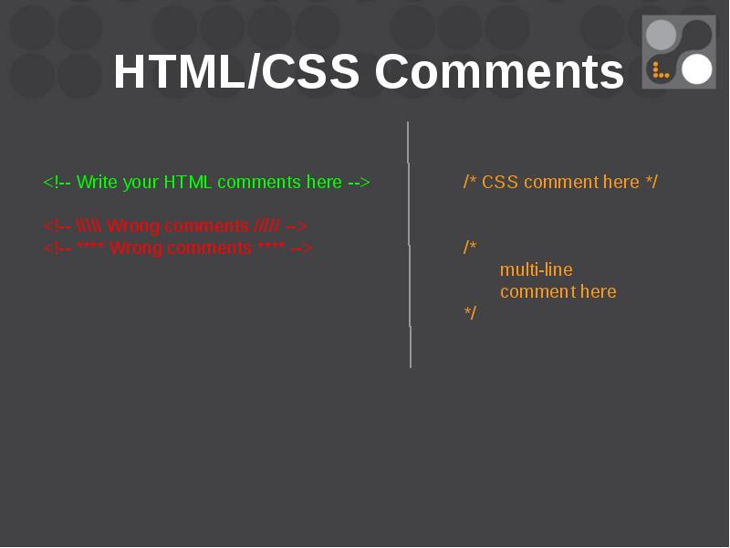 Презентация на html css